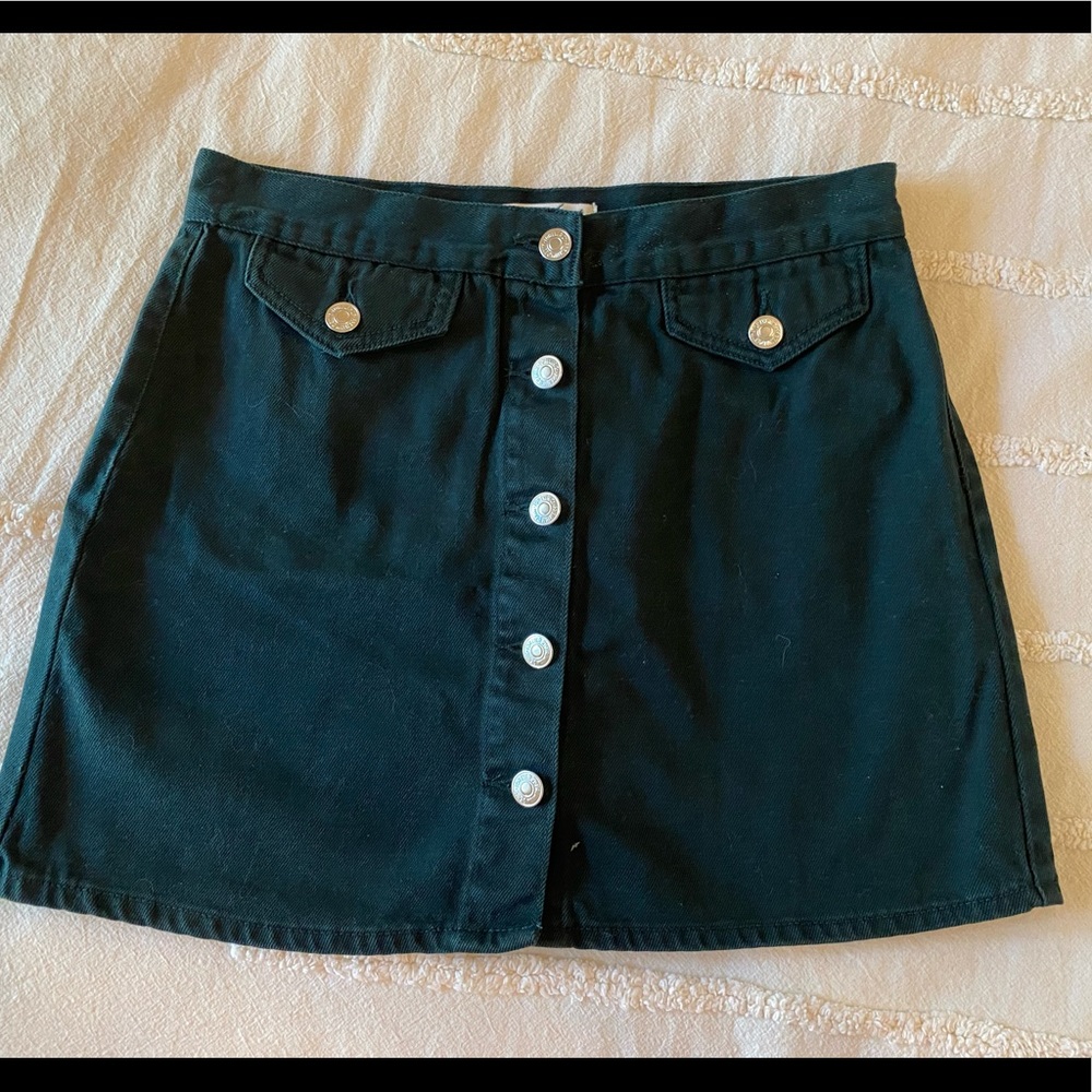 Forever 21 button up skirt